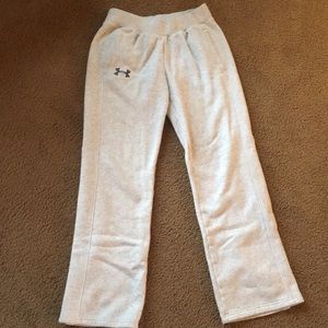 Women’s Under Armour White Sweat Pants
